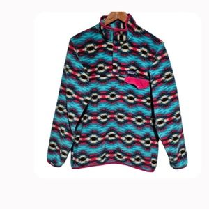 Patagonia Synchilla Snap-T Fleece Pullover Wild Desert: Beryl Green Size Medium